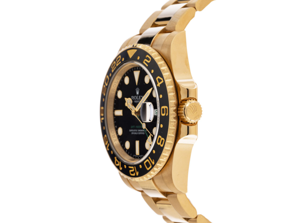 Rolex GMT Master II Green Date - 18kt Gelbgold - Armand Gelbgold  