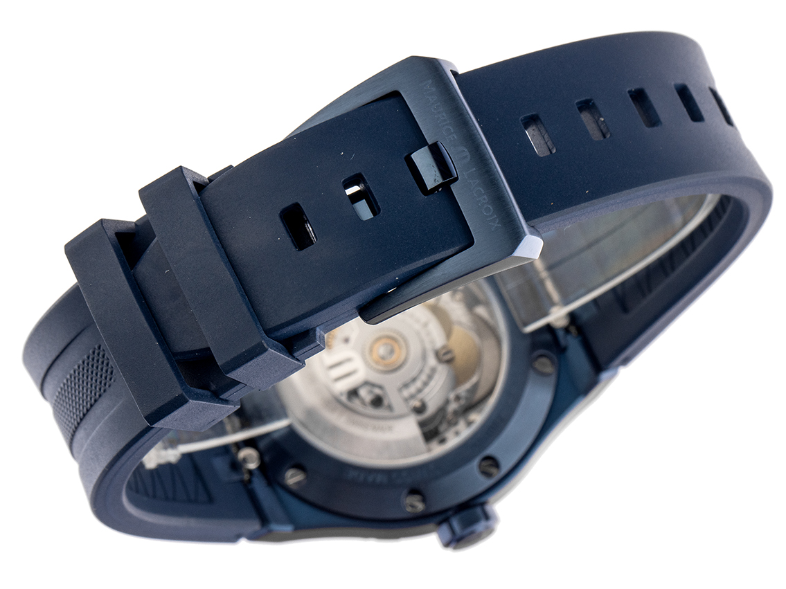 Maurice Lacroix Aikon - Stahl PVD beschichtet - Armand Kautschuk  