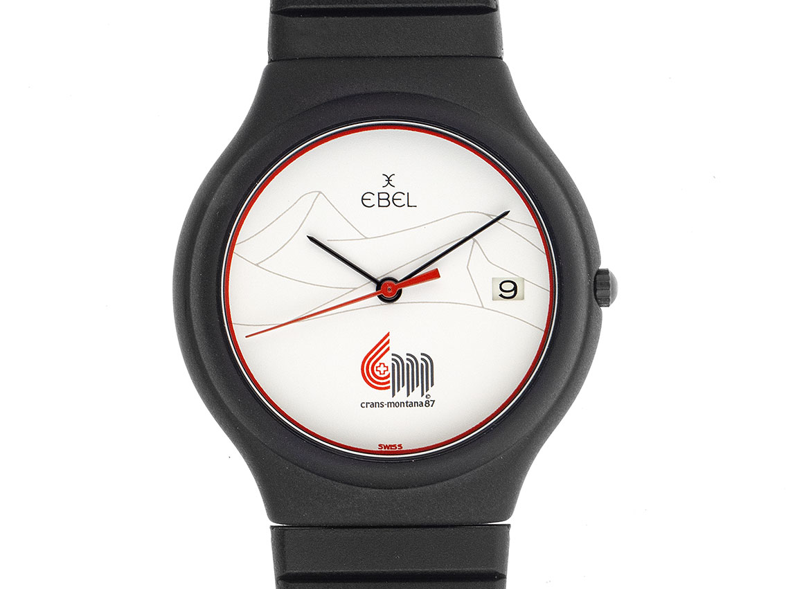 Ebel Crans Montana 87 Date 1987 Full Set wie Neu Vintage