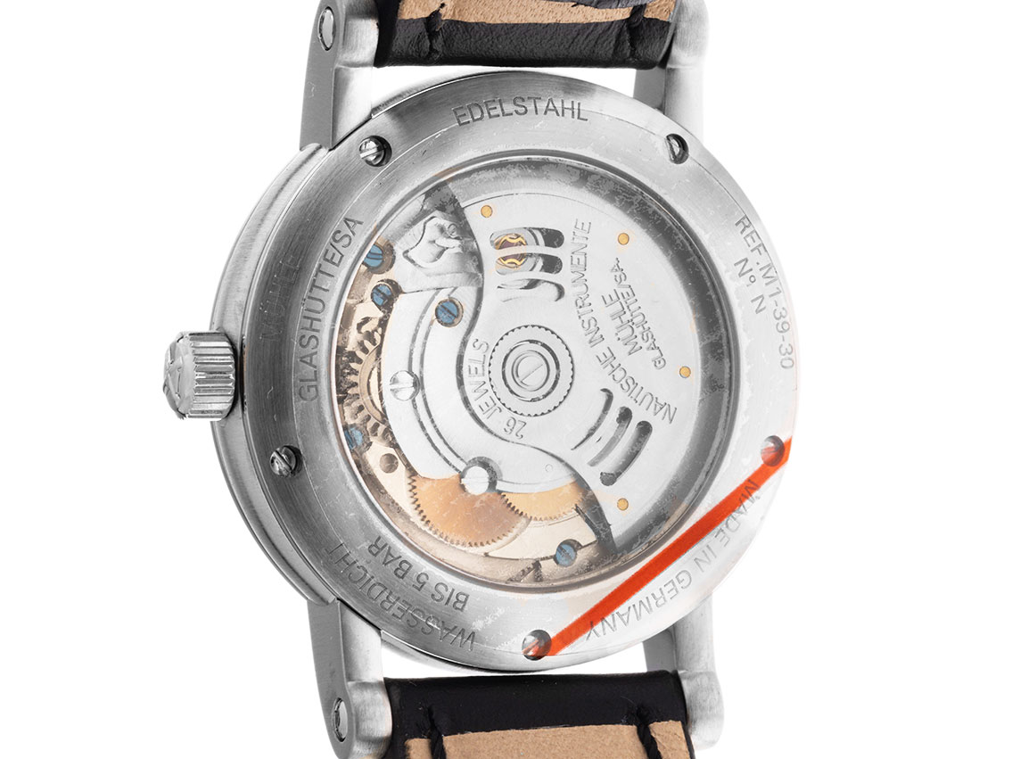 Mühle Glashütte Antaria Medium - Edelstahl - Armand Leder  