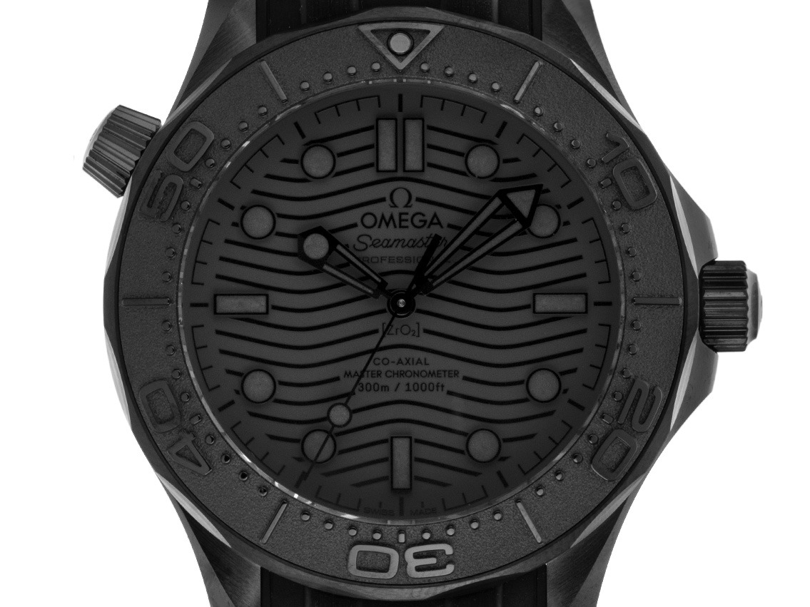 Omega Seamaster Diver 300M Black Black Keramik Armand