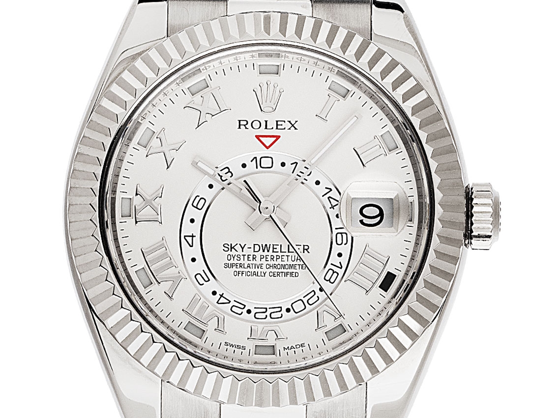 Sky dweller weiss cheap