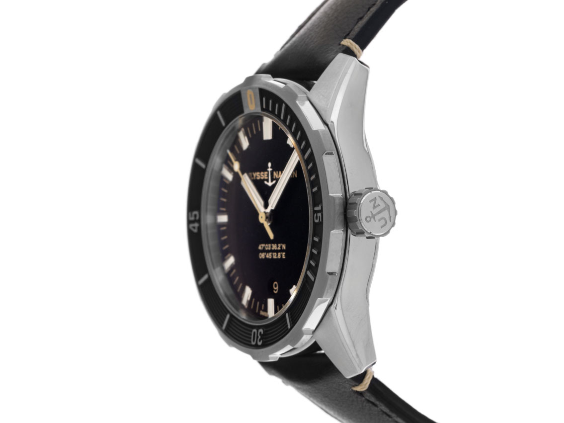 Ulysse Nardin Diver - Edelstahl - Armand Leder - 42mm - Ungetragen  