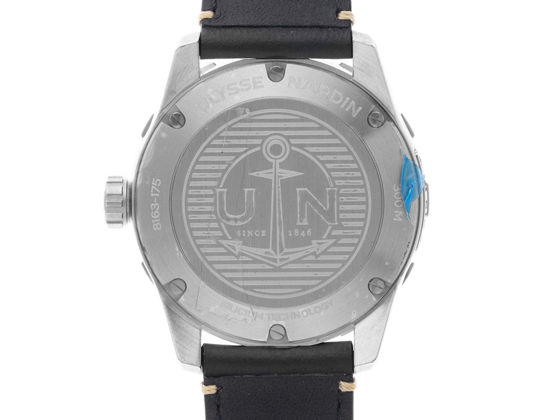Ulysse Nardin Diver - Edelstahl - Armand Leder - 42mm - Ungetragen  