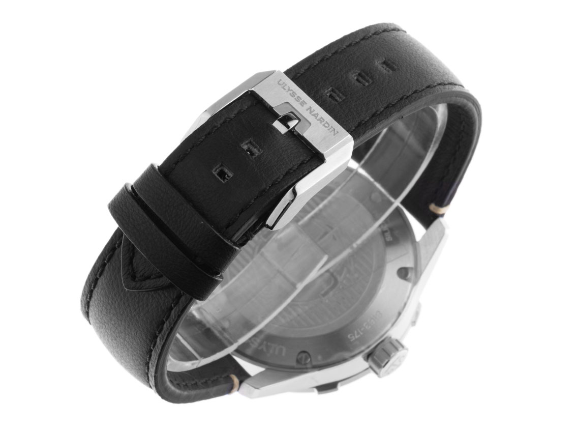 Ulysse Nardin Diver - Edelstahl - Armand Leder - 42mm - Ungetragen  