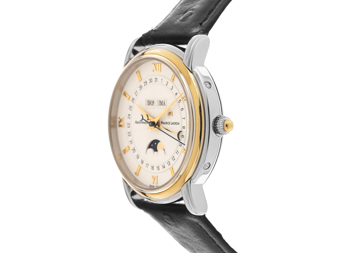 Maurice Lacroix Masterpiece Vollkalender Mondphase - Edelstahl  