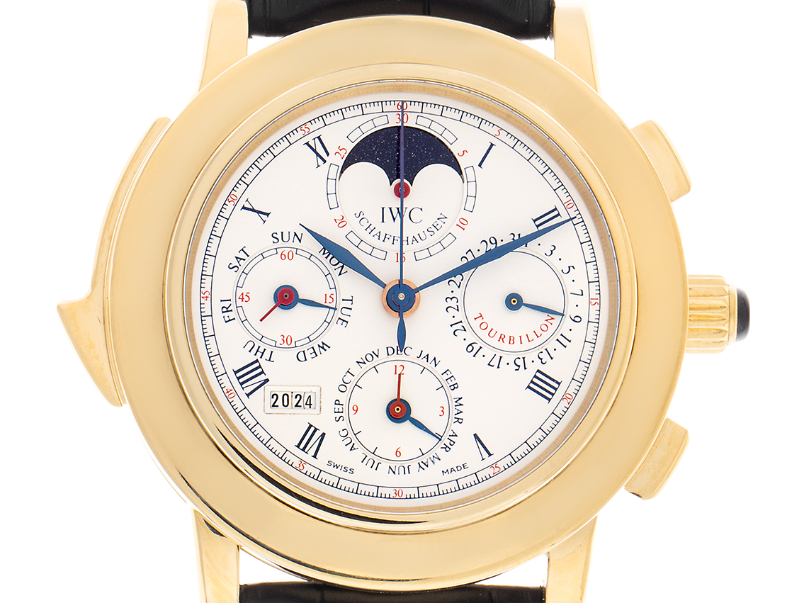 IWC Il Destriero Scafusia Ref.1868 1993 Full Set original unpoliert