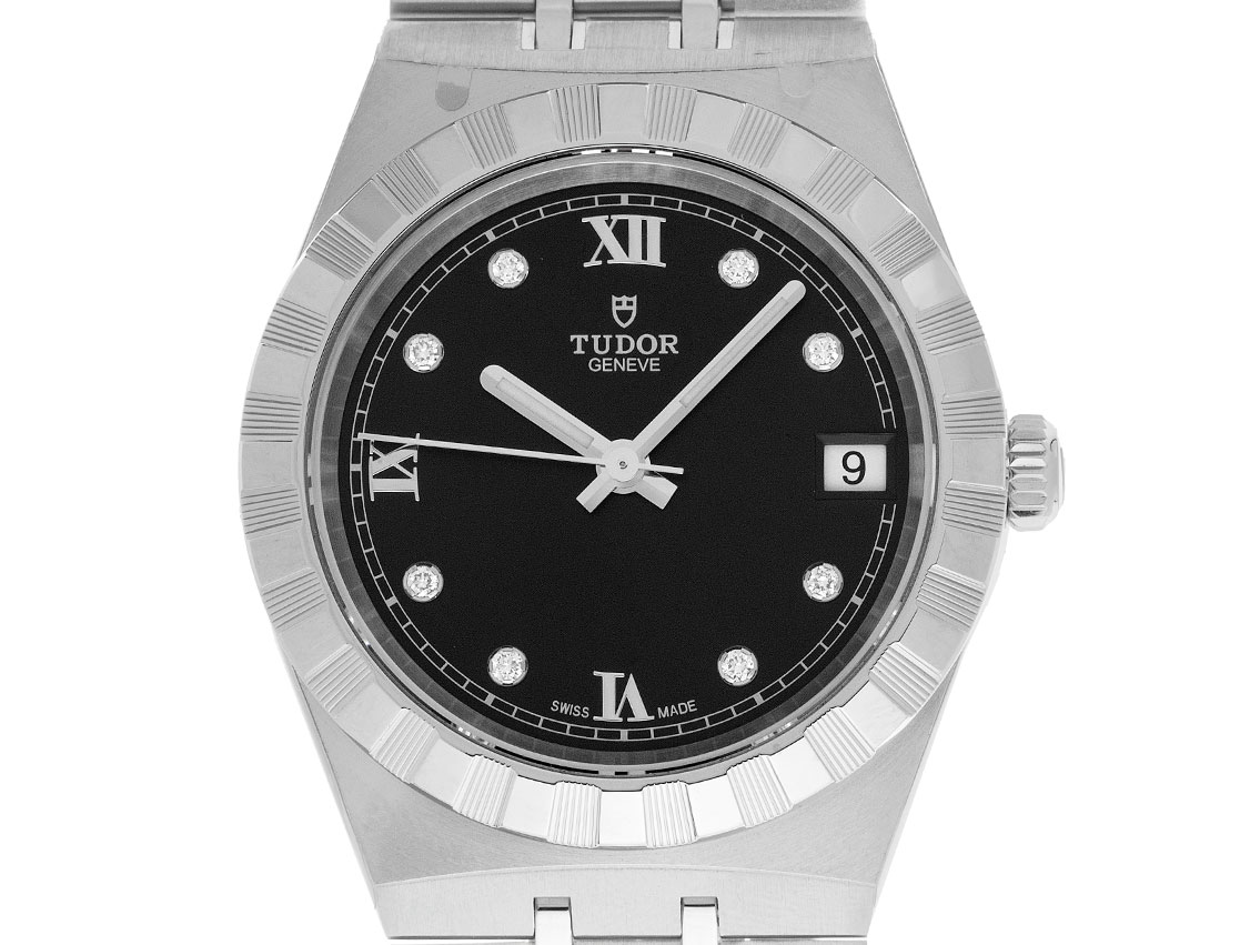 Tudor Tudor Royal Diamanten - Edelstahl - Armand Edelstahl - 34mm  