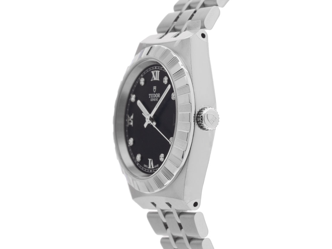 Tudor Tudor Royal Diamanten - Edelstahl - Armand Edelstahl - 34mm  