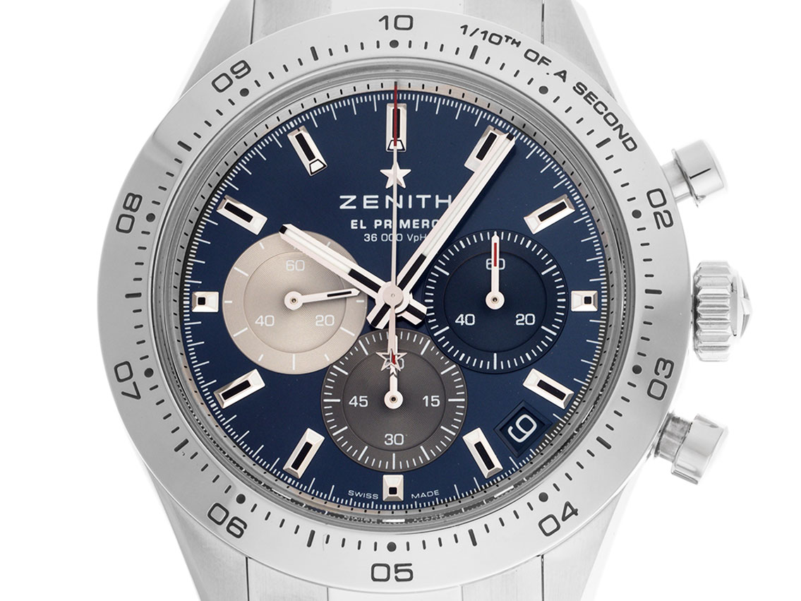 Zenith Chronomaster Sport - Edelstahl - Armand Edelstahl - 41mm 