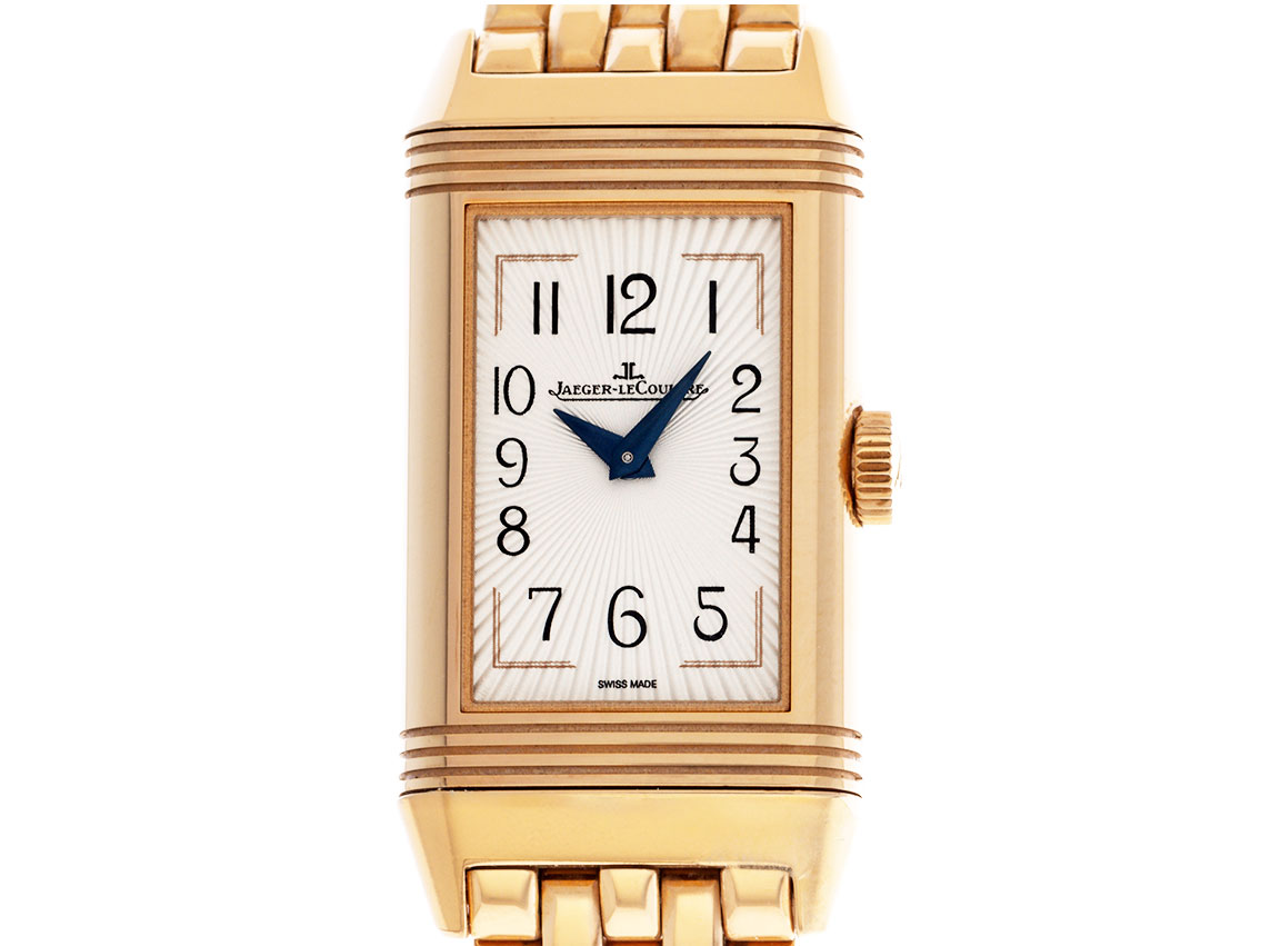 Jaeger-LeCoultre Reverso One Duetto Moon Diamanten Perlmutt - 18kt 