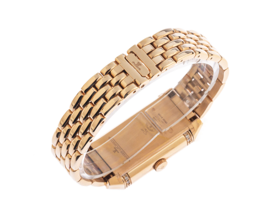 Jaeger-LeCoultre Reverso One Duetto Moon Diamanten Perlmutt - 18kt 