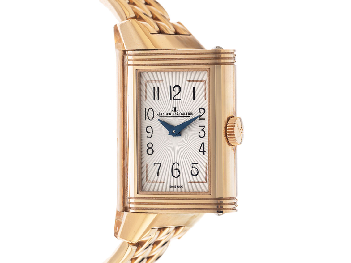 Jaeger-LeCoultre Reverso One Duetto Moon Diamanten Perlmutt - 18kt 