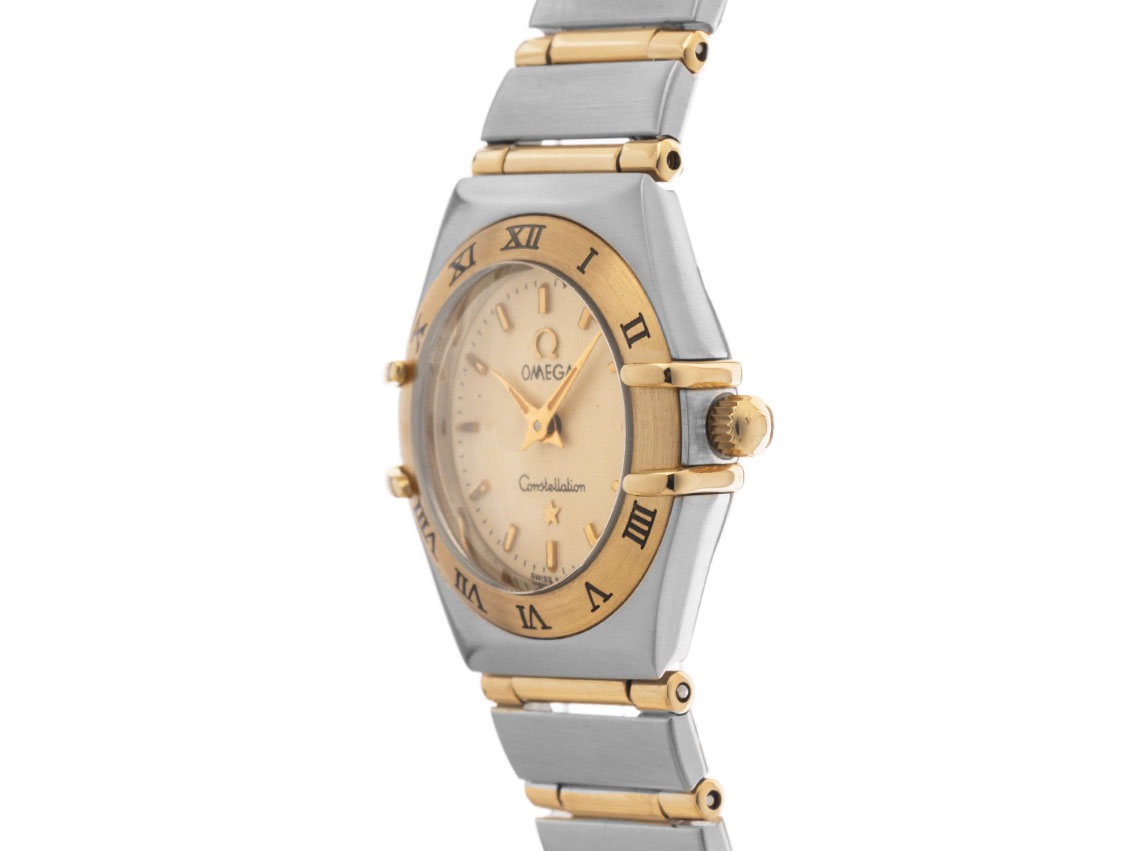 Omega Constellation Lady - Stahl / Gelbgold - Armand Stahl 