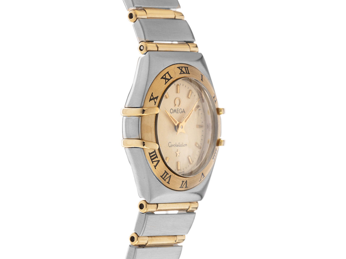 Omega Constellation Lady - Stahl / Gelbgold - Armand Stahl 