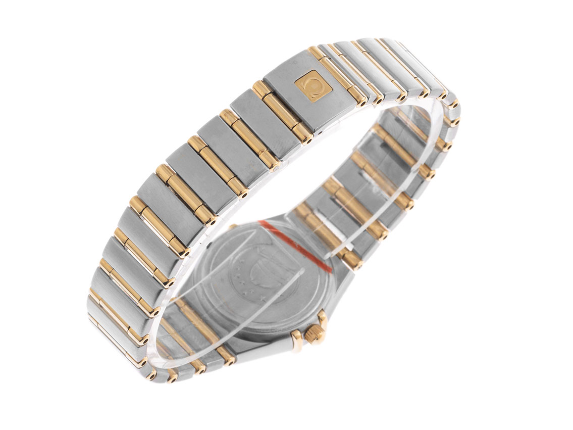 Omega Constellation Lady - Stahl / Gelbgold - Armand Stahl 