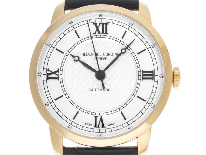 Frederique Constant Classics Premiere Stahl Automatik Armband Leder 38,5mm Ref.FC-301S3B5 Bj.2024 Full Set Neu
