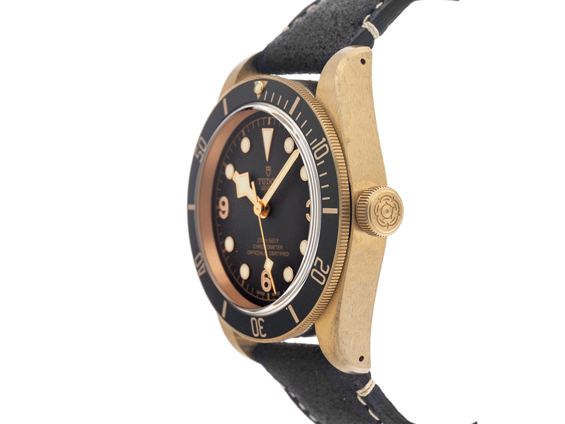 Tudor Black Bay Bronze - Bronze - Armand Leder - 43mm - Ungetragen  