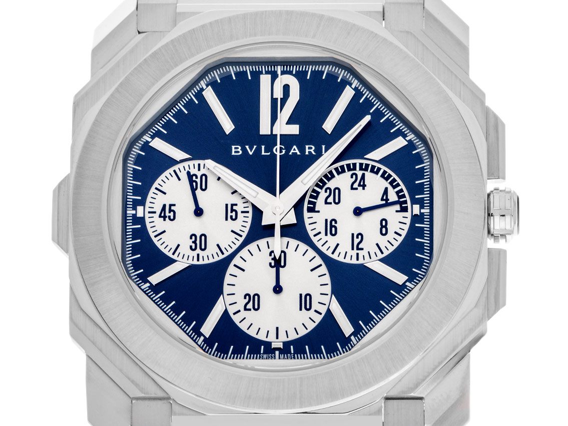 Bulgari Octo Finissimo Chronograph GMT Ref.103467 2025 Full Set Ungetragen 