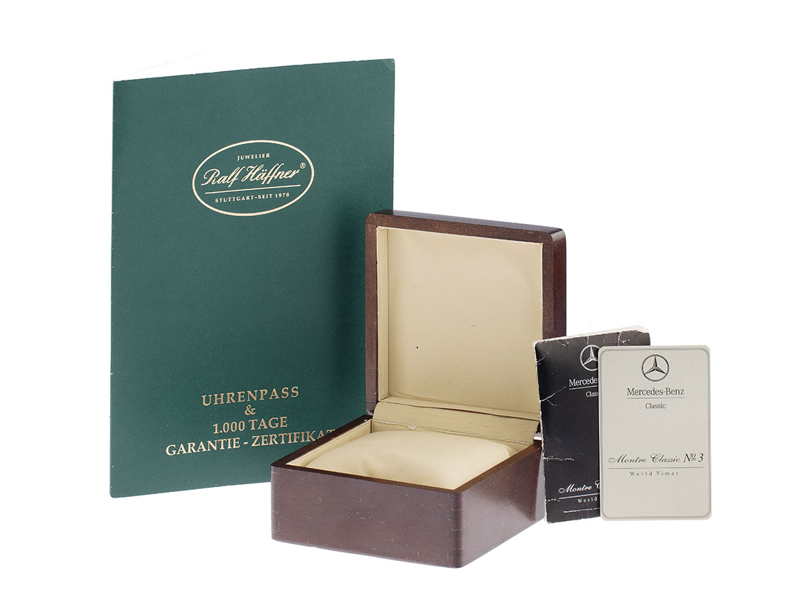 Mercedes Benz Montre Classic No. 3 Jean M. Donze GMT Perlmutt  