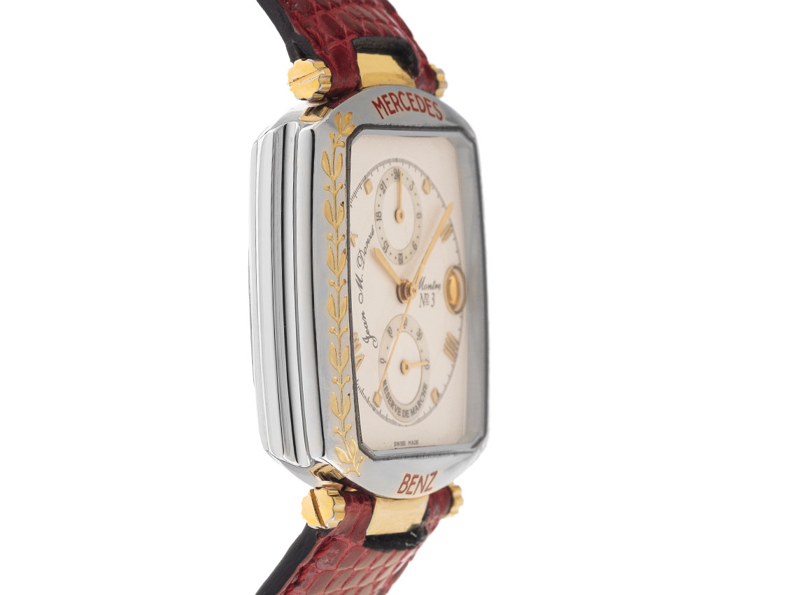 Mercedes Benz Montre Classic No. 3 Jean M. Donze GMT Perlmutt  