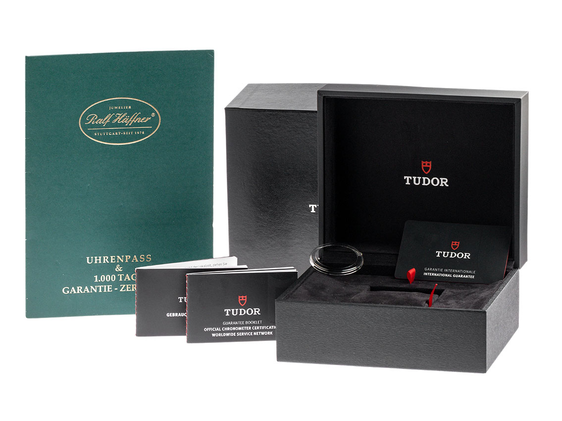 Tudor Black Bay Blue - Edelstahl - Armand Edelstahl - 41mm - wie  