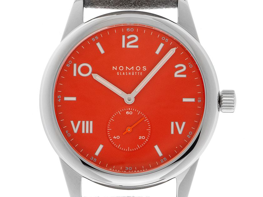 Nomos Glashütte Club Campus Nonstop Red Ref.723 2024 Full Set Neu