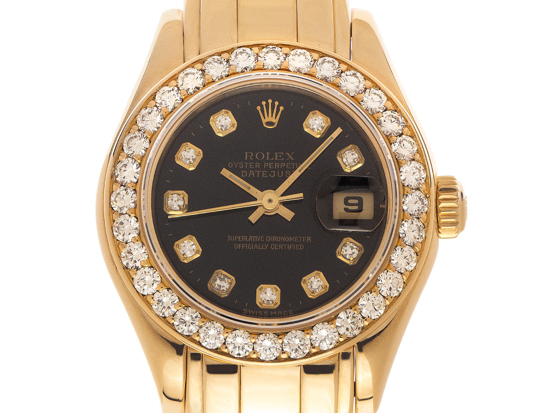 Rolex Datejust Pearlmaster Diamanten - 18kt Gelbgold - Armand 