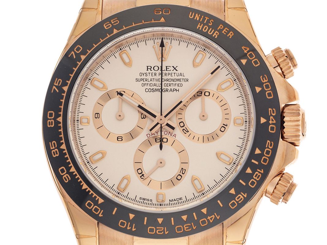 Rolex Damenuhr Rolex Uhr 1920 Rolex Daytona 18kt Roségold