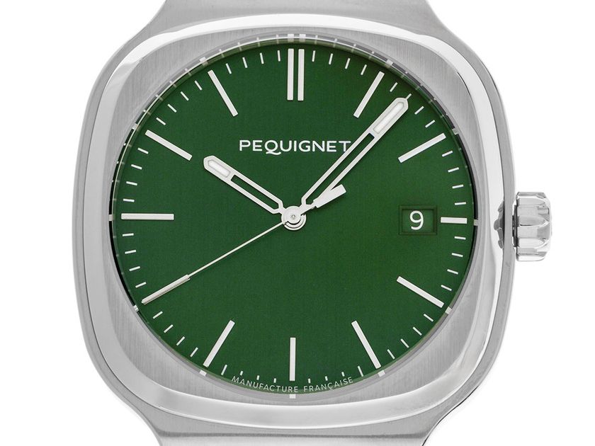 Pequignet Concorde Green Dial Ref.9040493 Full Set Neu