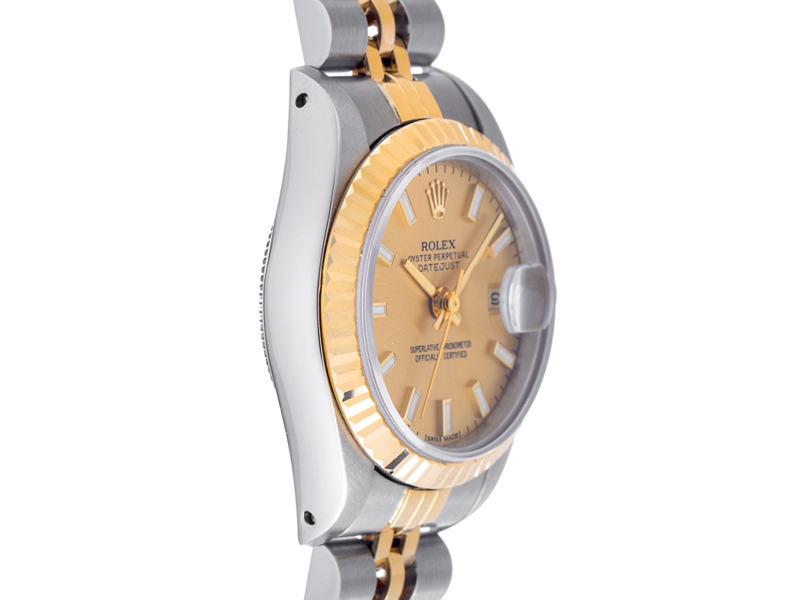 Rolex Datejust Lady open 6/9 - Stahl / Gelbgold - Armand Stahl