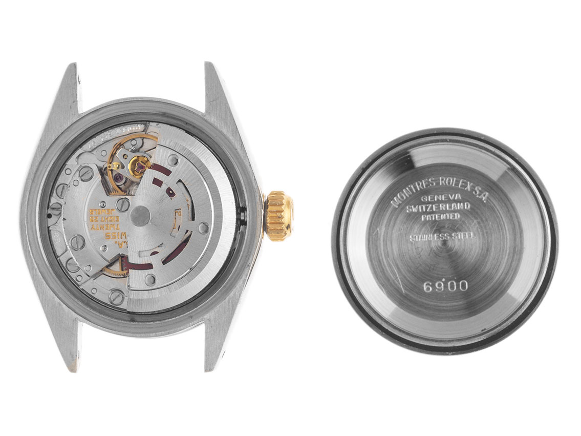 Rolex Datejust open 6/9 - Stahl / Gelbgold - Armand Stahl 