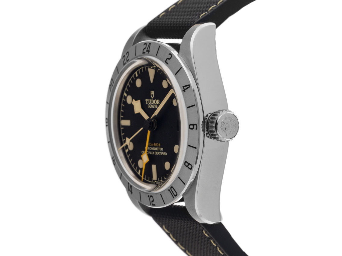 Tudor Black Bay Pro GMT - Edelstahl - Armand Leder / Kautschuk  