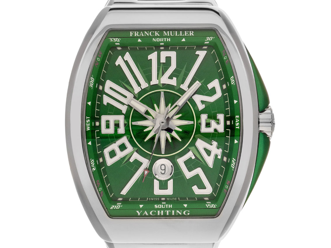 Franck Muller Vanguard Yachting Ref.V 45 SCDT AC Yacht VR Full Set Neu 