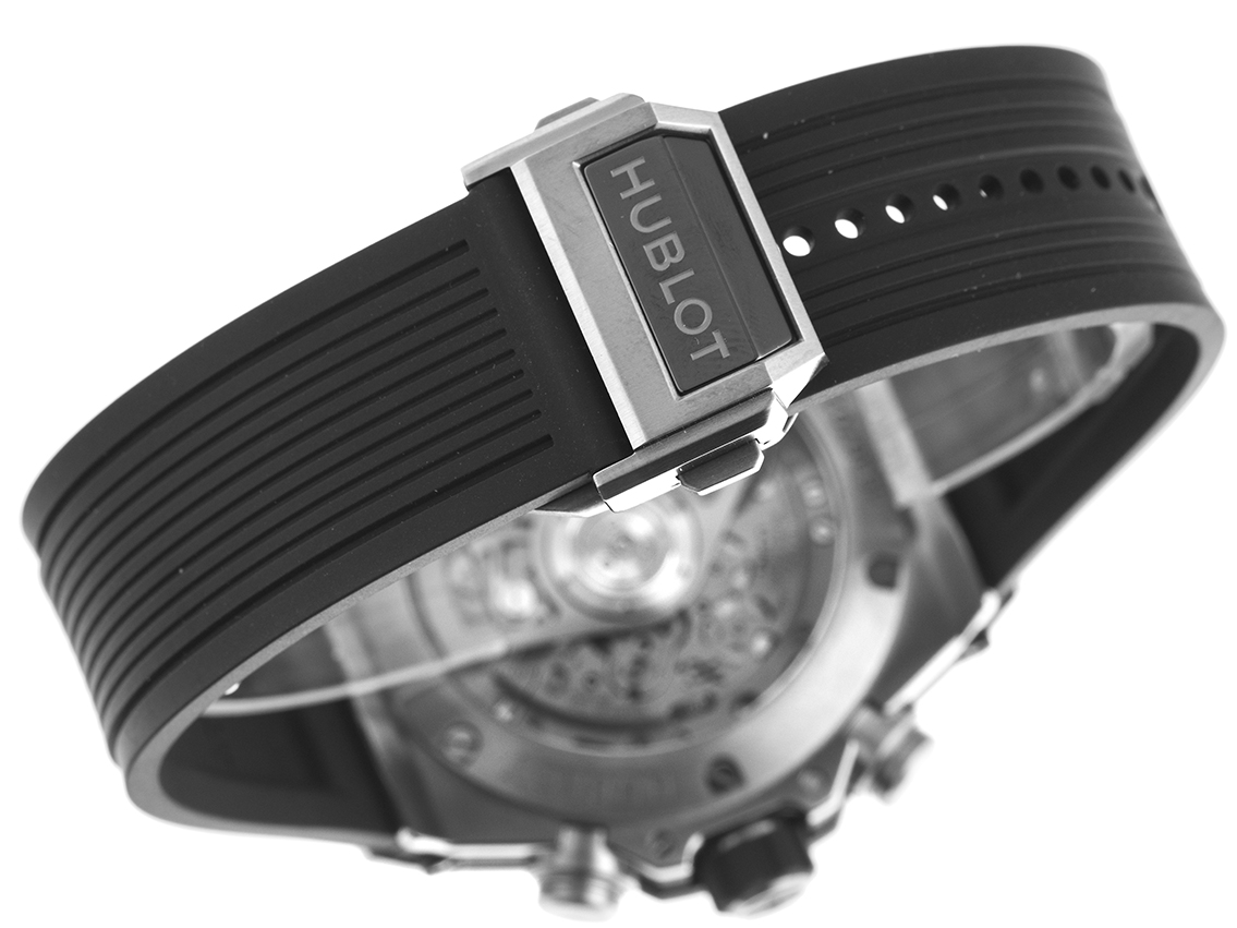 Big Bang Unico Titanium - Keramik / Titan - Armband Kautschuk Faltschließe  - 42mm - Ungetragen