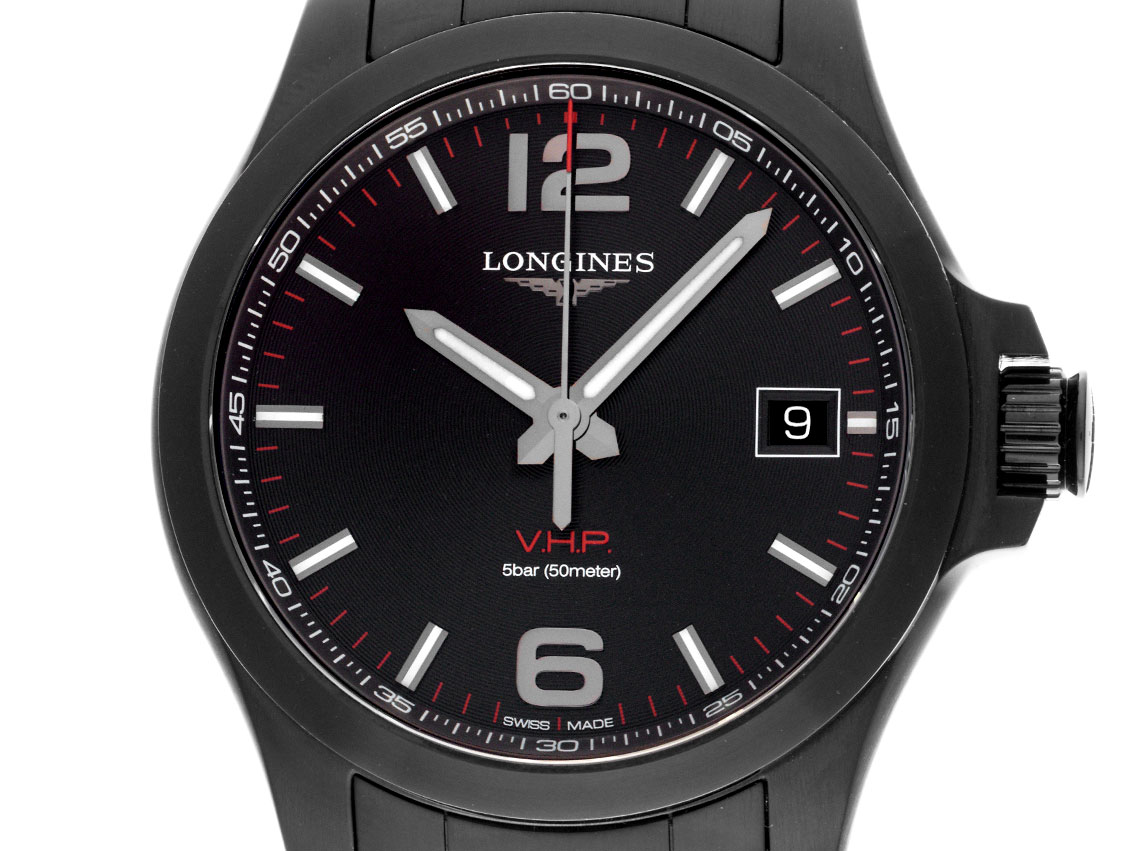 Longines Conquest Edelstahl Armand Edelstahl 41mm