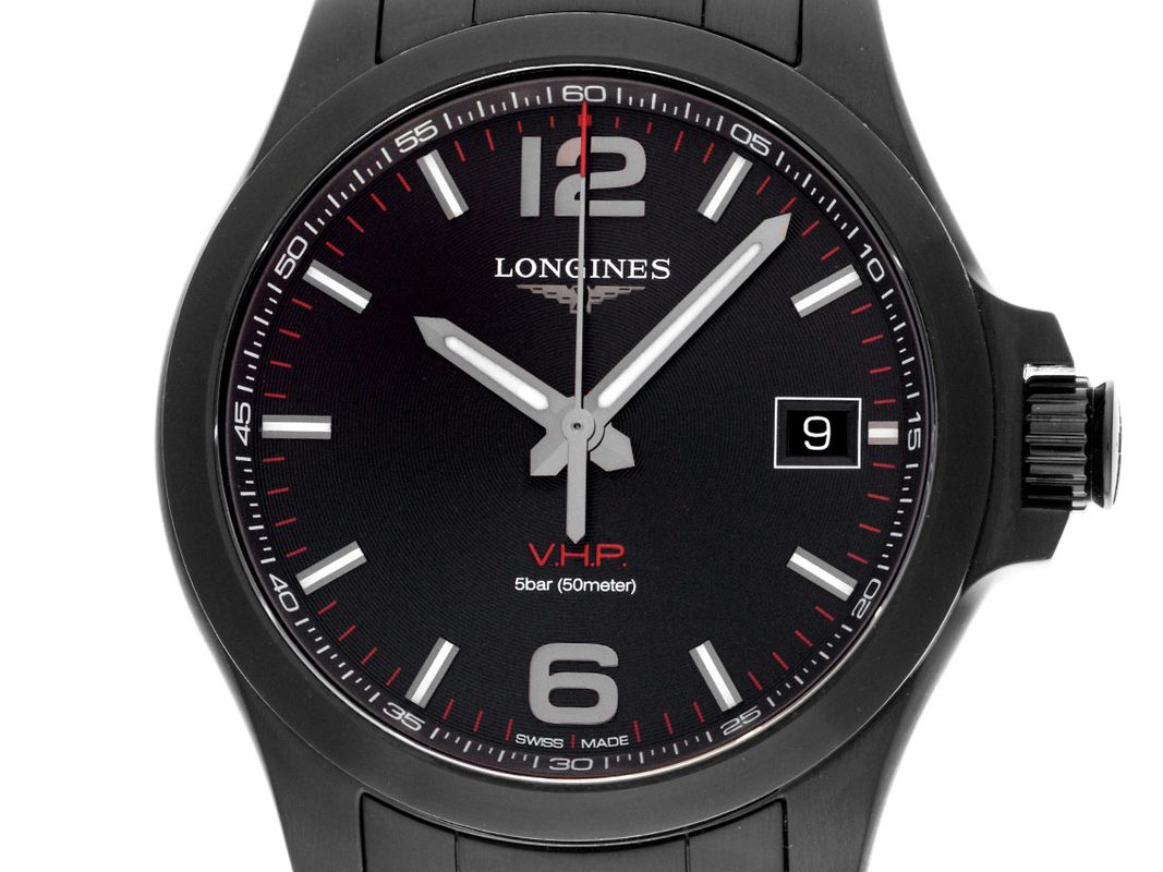 Longines Conquest Edelstahl Armand Edelstahl 41mm