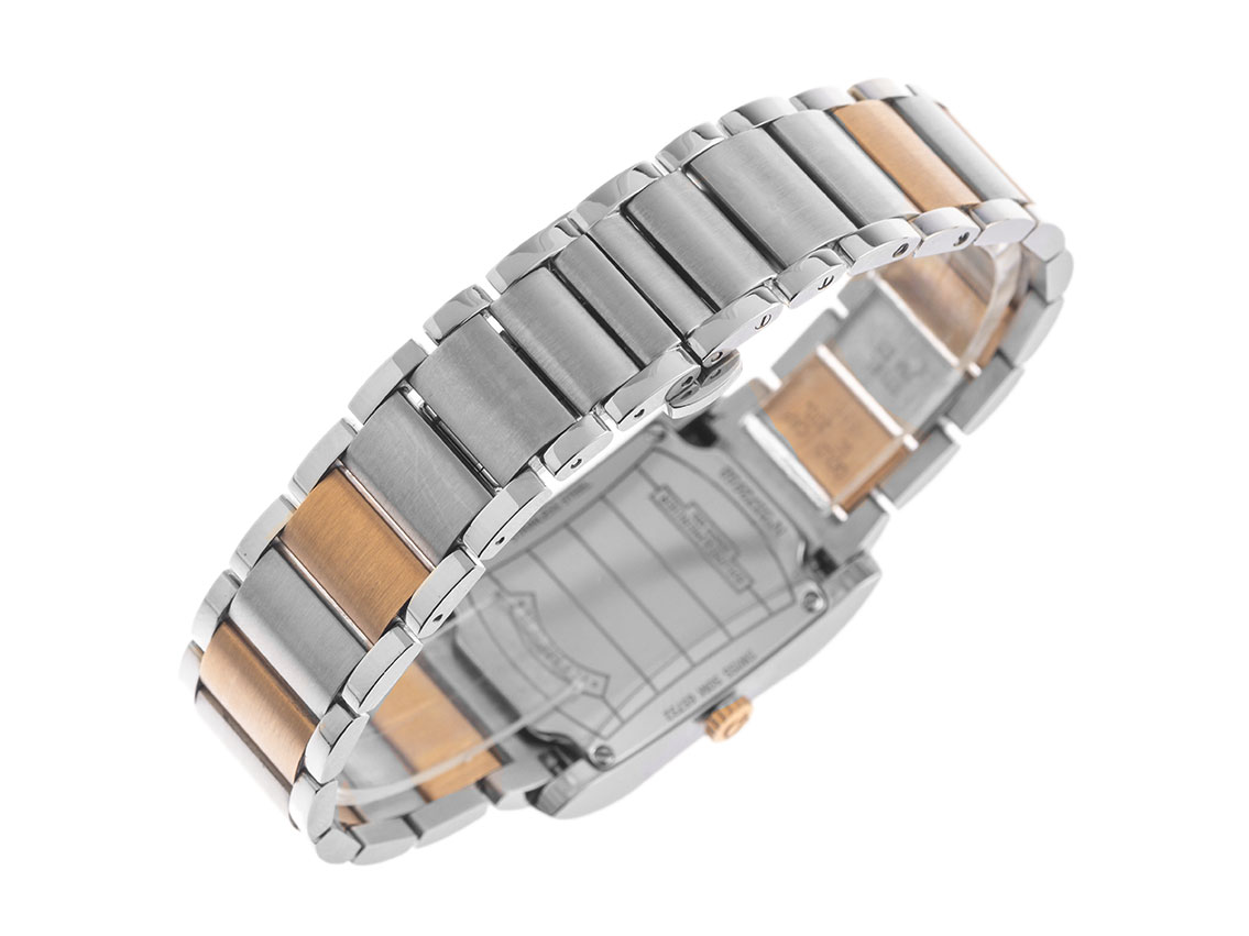 Baume & Mercier Hampton Date - Edelstahl - Armand Stahl / Roségold  