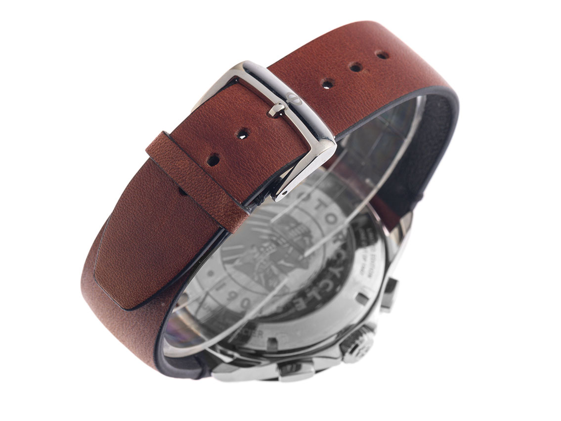 Baume & Mercier Clifton Chronograph Indian Motorcycle - stainless 