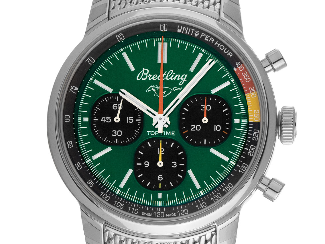 Breitling Top Time Ford Mustang Ref.AB01762A1L1A1 2025 Full Set Ungetragen