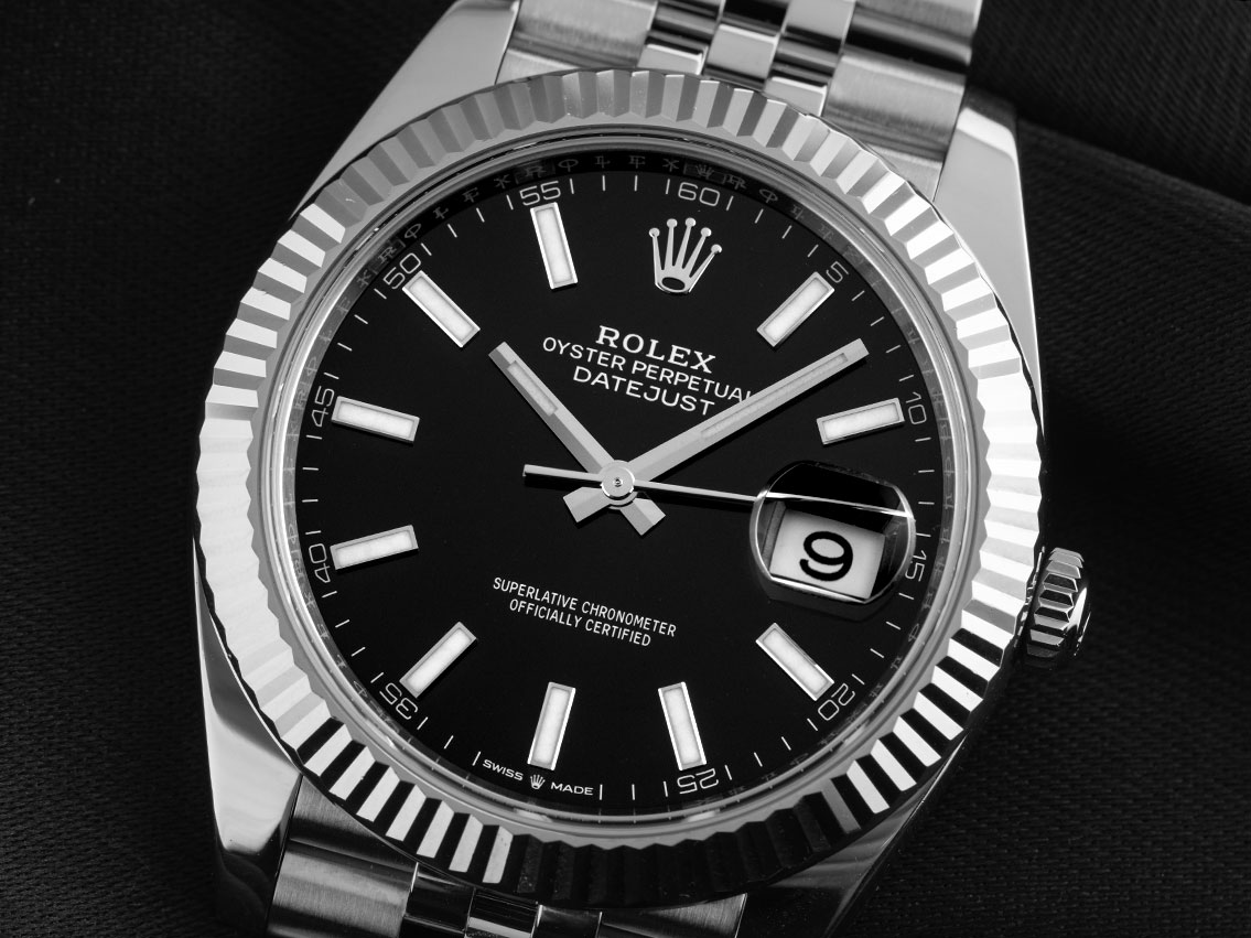 Rolex Datejust - Stahl / Weißgold - Armand Edelstahl / Jubilé  