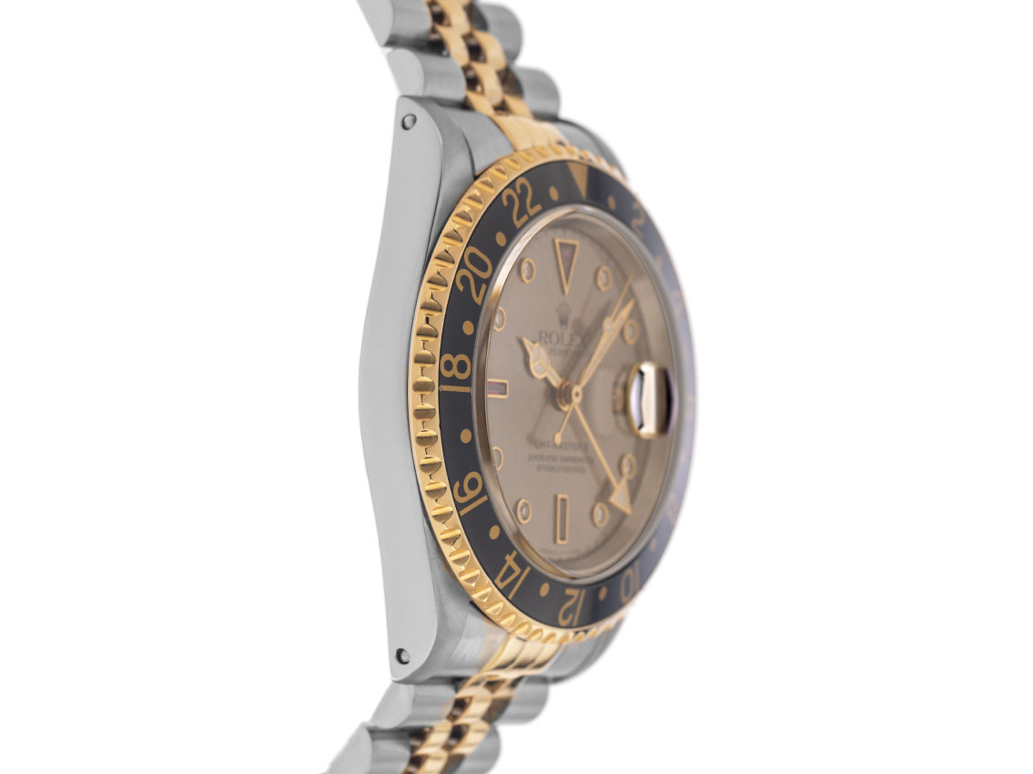 Rolex GMT Master II Sultan Diamanten Rubine Sultan - Stahl  