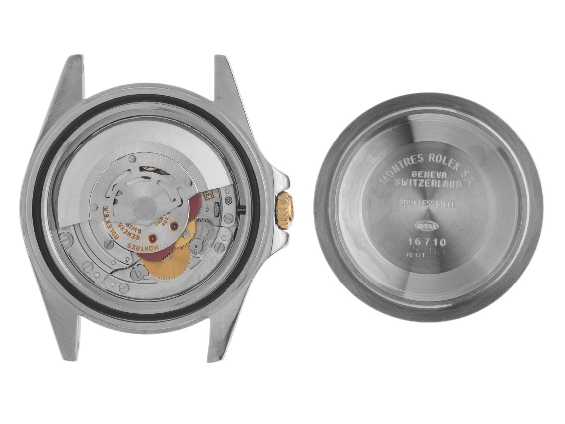 Rolex GMT Master II Sultan Diamanten Rubine Sultan - Stahl  