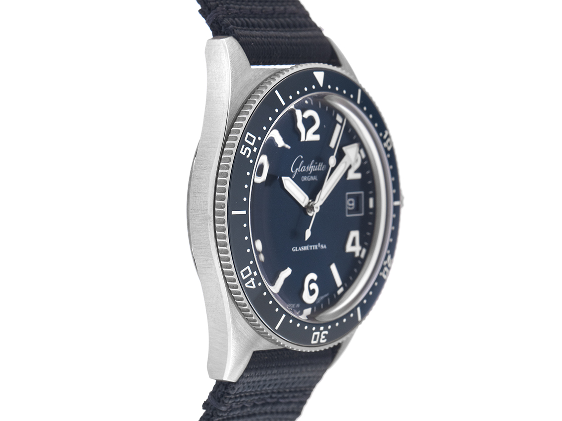 Glashütte Original SeaQ - Edelstahl - Armand Textil - 39,5mm 