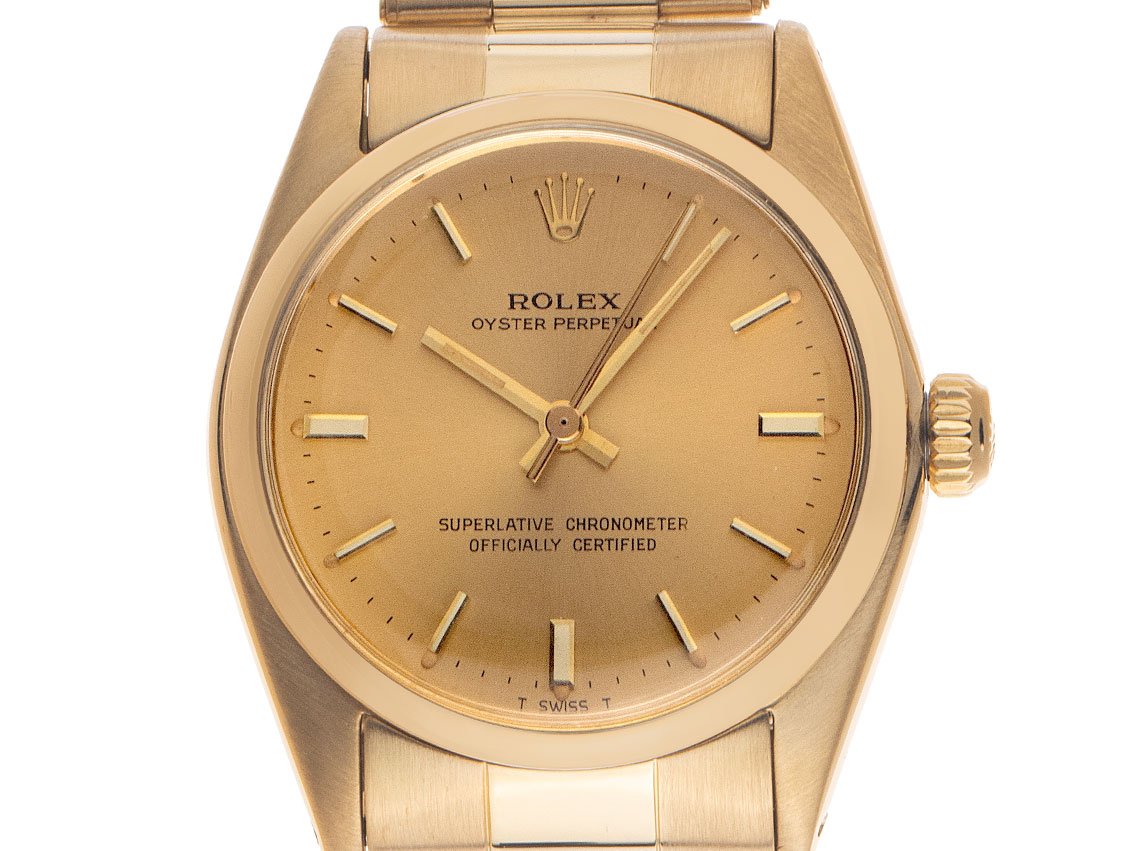 Rolex Oyster Perpetual 18kt Gelbgold - 18kt Gelbgold - Armand 