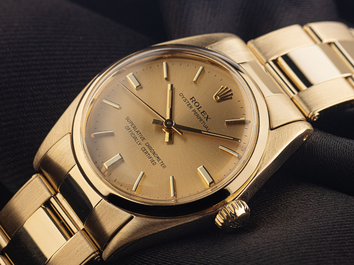 Rolex Oyster Perpetual 18kt Gelbgold - 18kt Gelbgold - Armand 