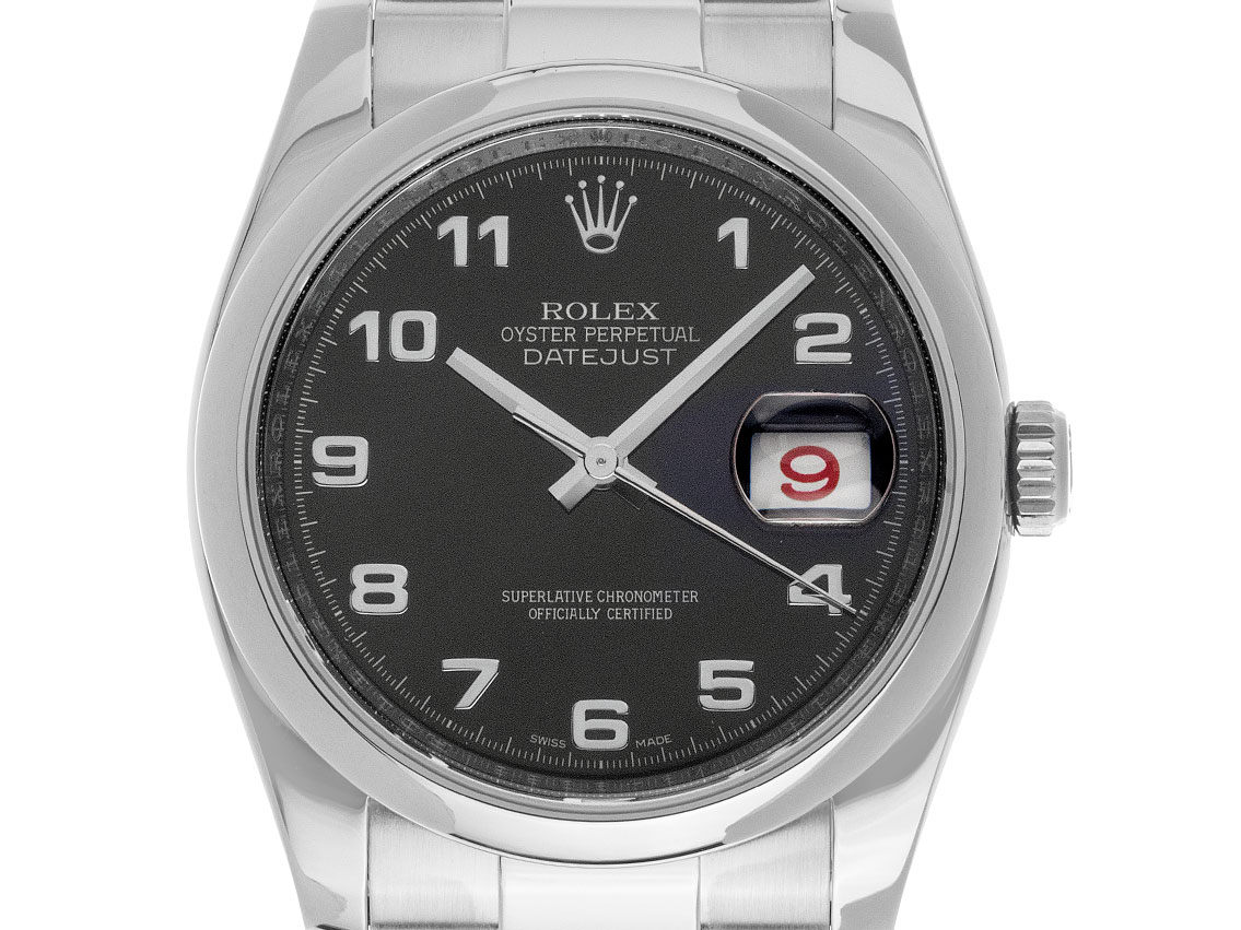 Rolex Datejust Roulette stainless steel Bracelet stainless steel oyster 36mm as new vintage 10000075893 English Watch