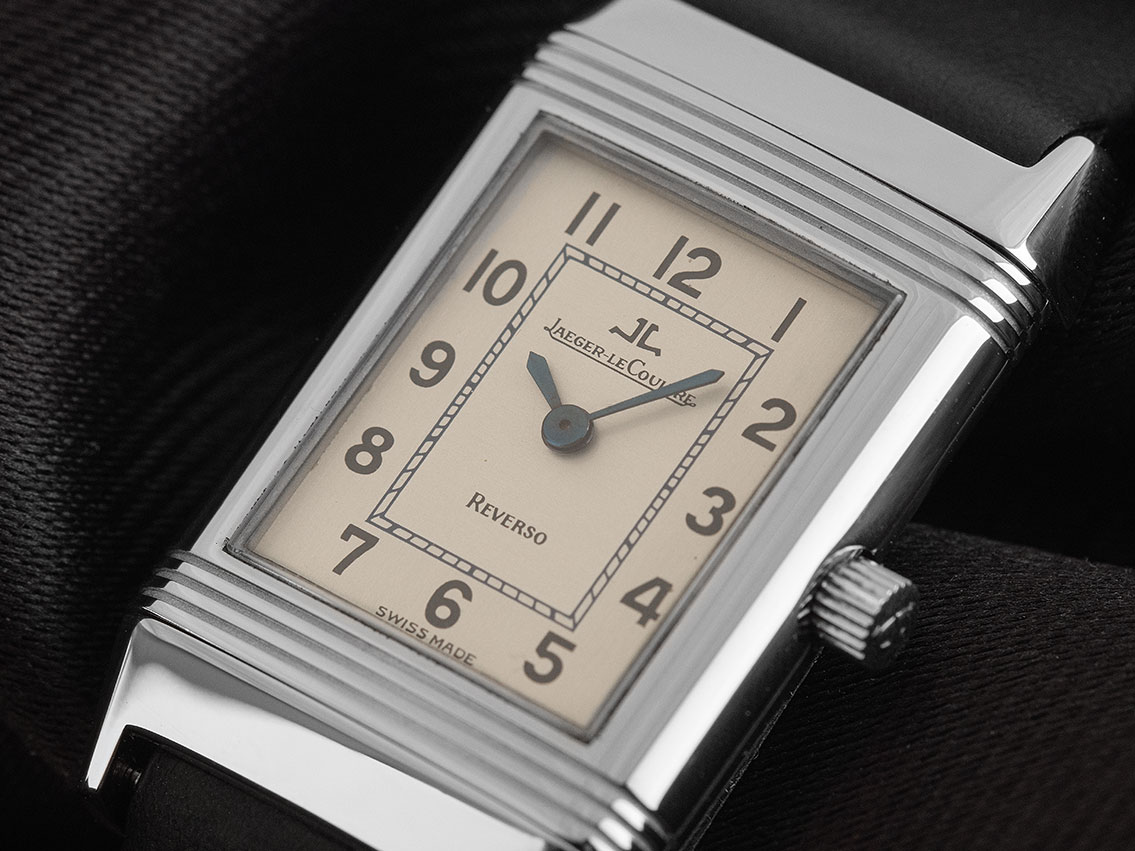 Jaeger-leCoultre Reverso - Edelstahl - Armand Leder Faltschließe  