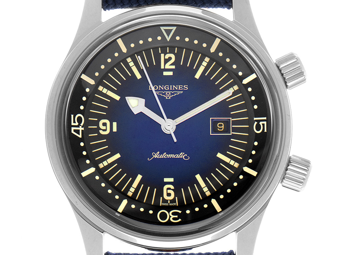 Longines Legend Diver Watch Ref.L3.774.4.90.2 2024 Full Set Ungetragen