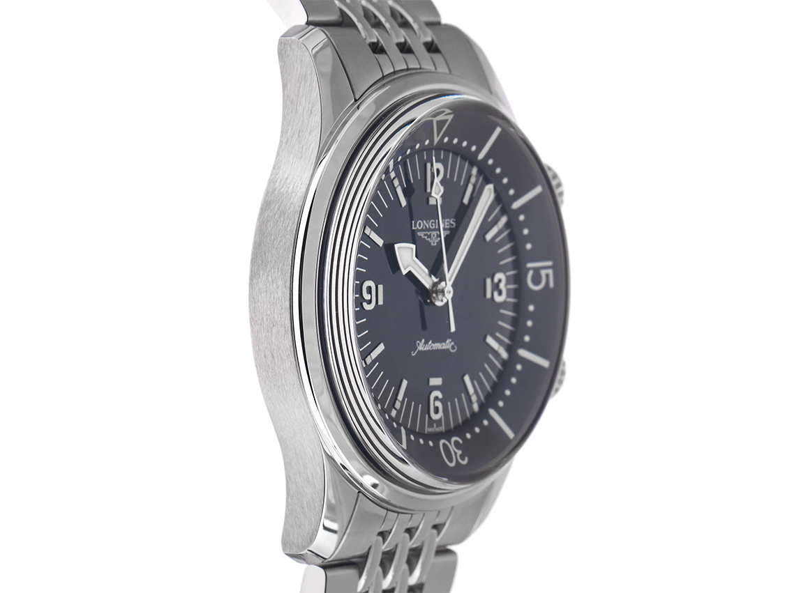 Longines Legend Diver Watch - Edelstahl - Armand Edelstahl - 39mm 
